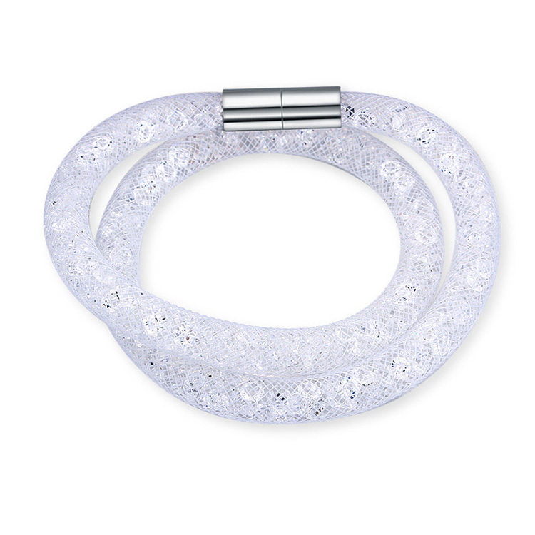 Armband Crystals White