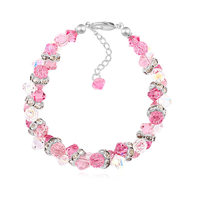 Armband Rocks Pink - Swarovski Elements