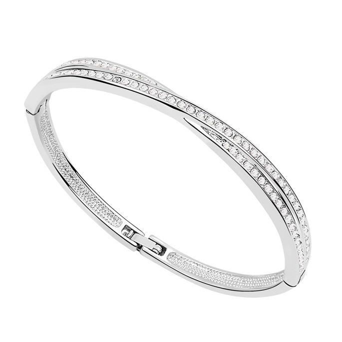 Armband Crossing - Swarovski Elements