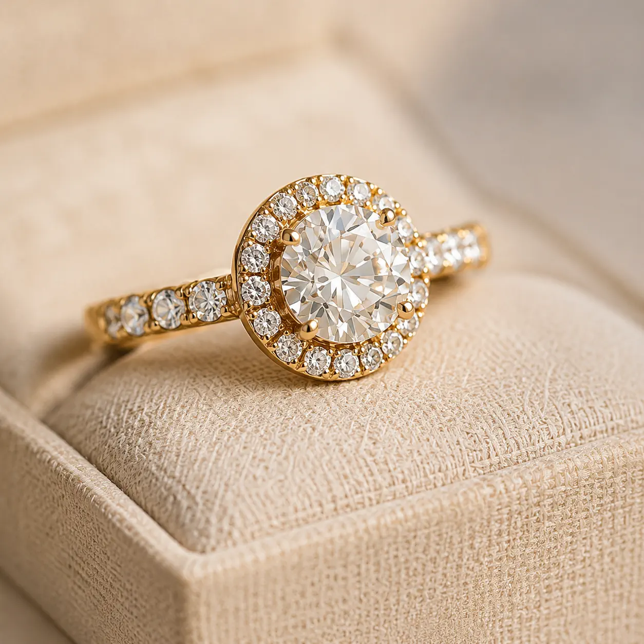 Maatwerk verlovingsring met diamant